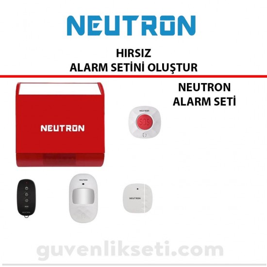 Neutron NTL-OD-99WB Dış ortam Kablosuz Alarm - Kendi Setini Oluştur